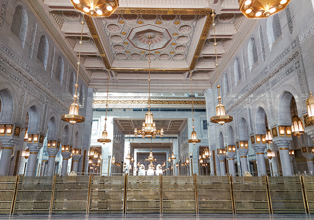 The Grand Mosque in Makkah ... expansion is ongoing.